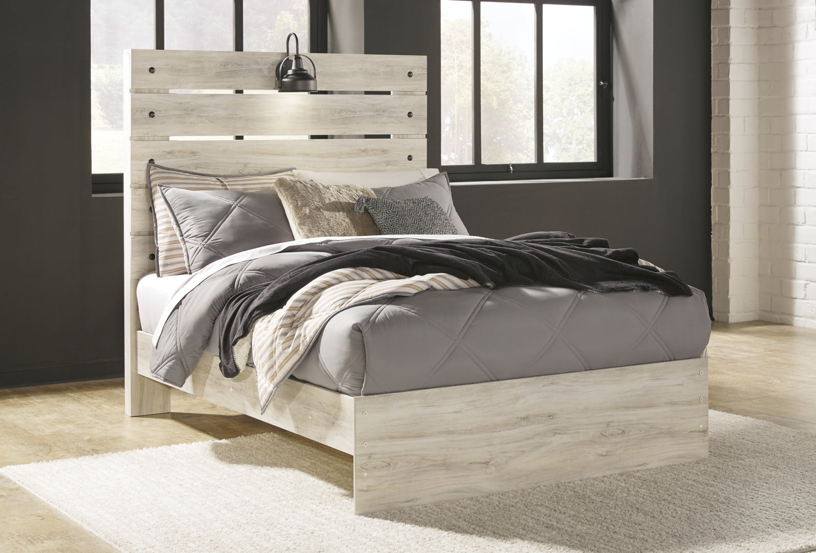 Cambeck Beige Panel Bedroom Set