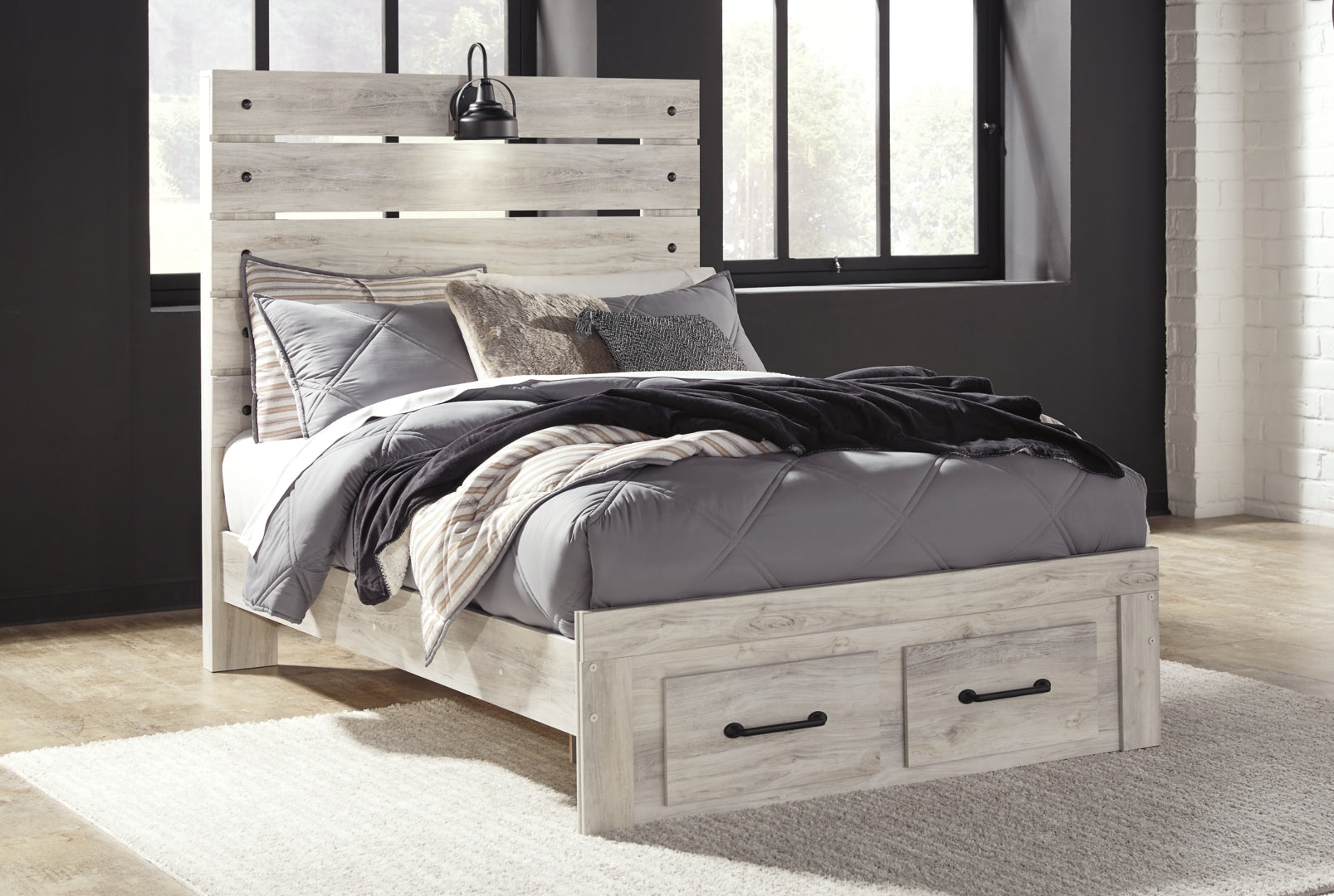 Cambeck Beige Panel Bedroom Set