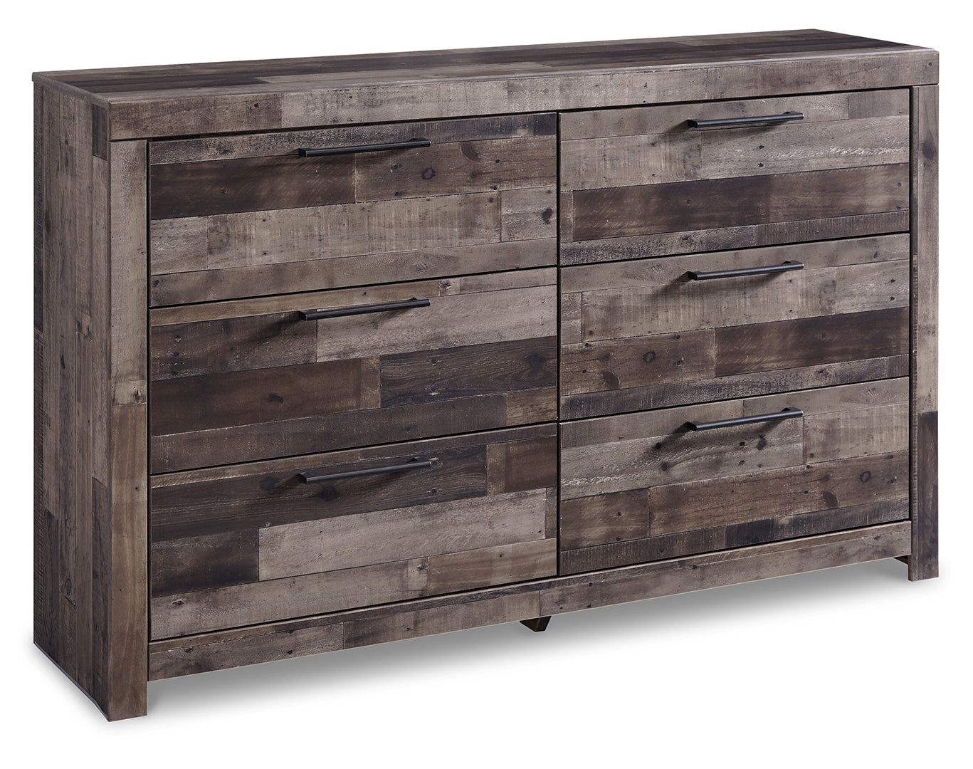 Derekson Brown Panel Bedroom Set with Storage