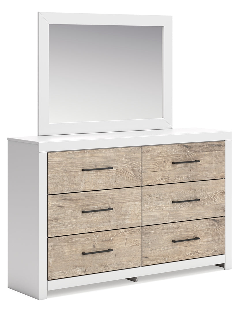 Charbitt Dresser and Mirror