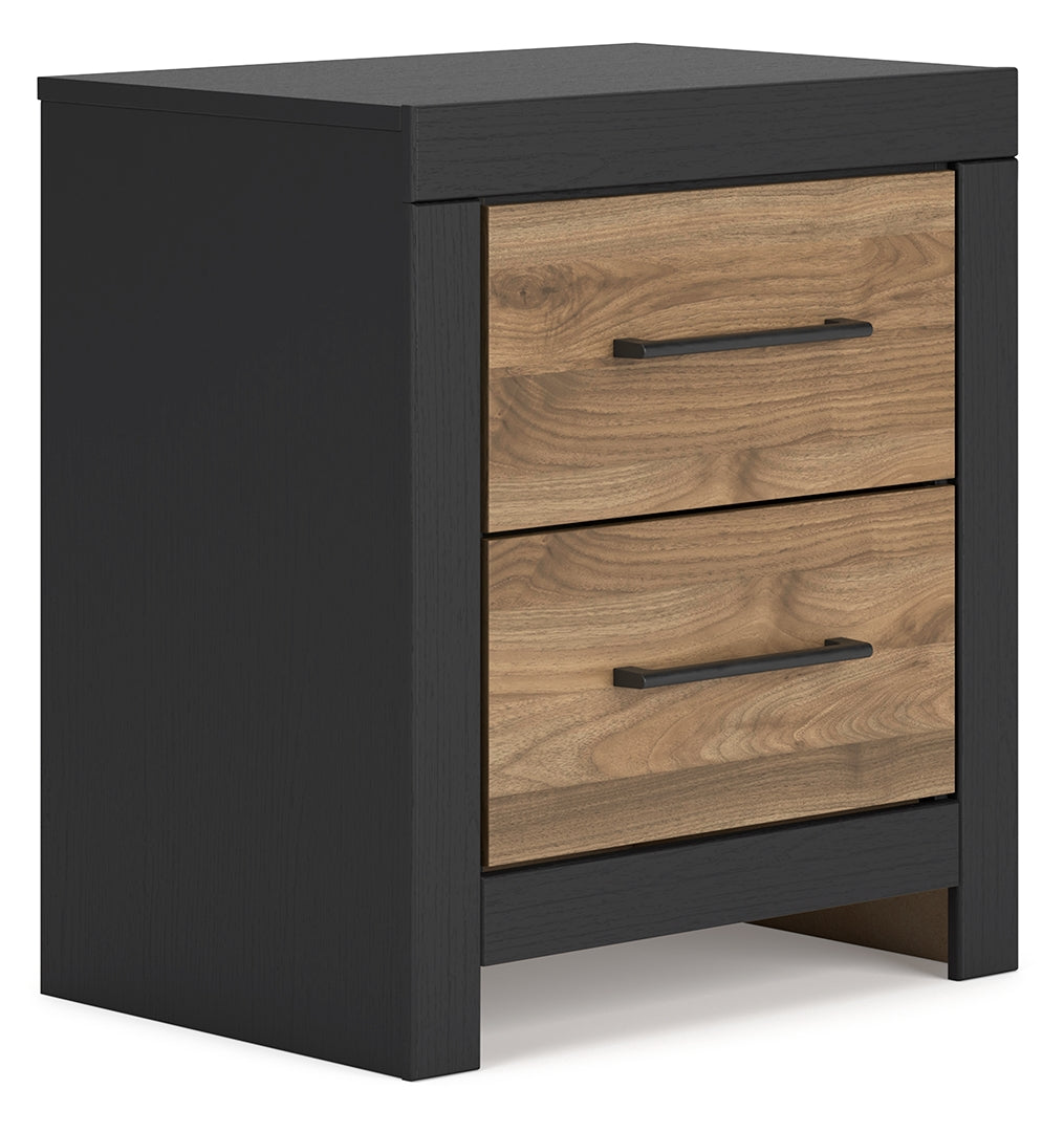 Vertani Two Drawer Night Stand