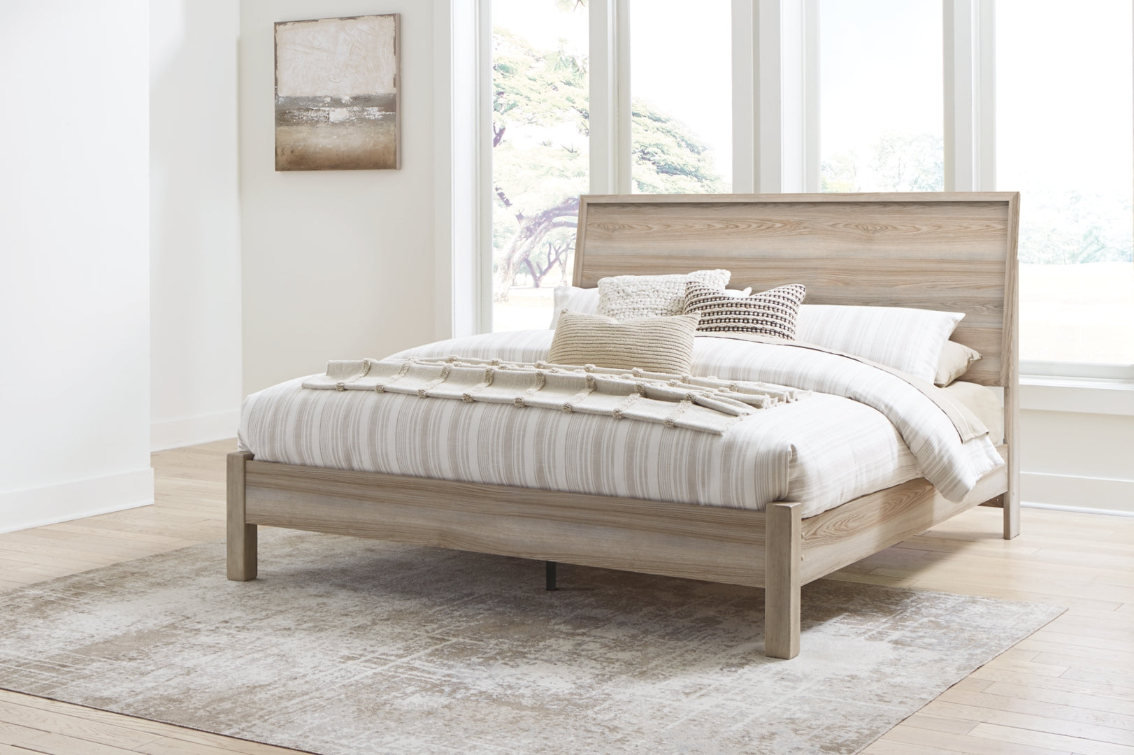 Hasbrick King Panel Bed