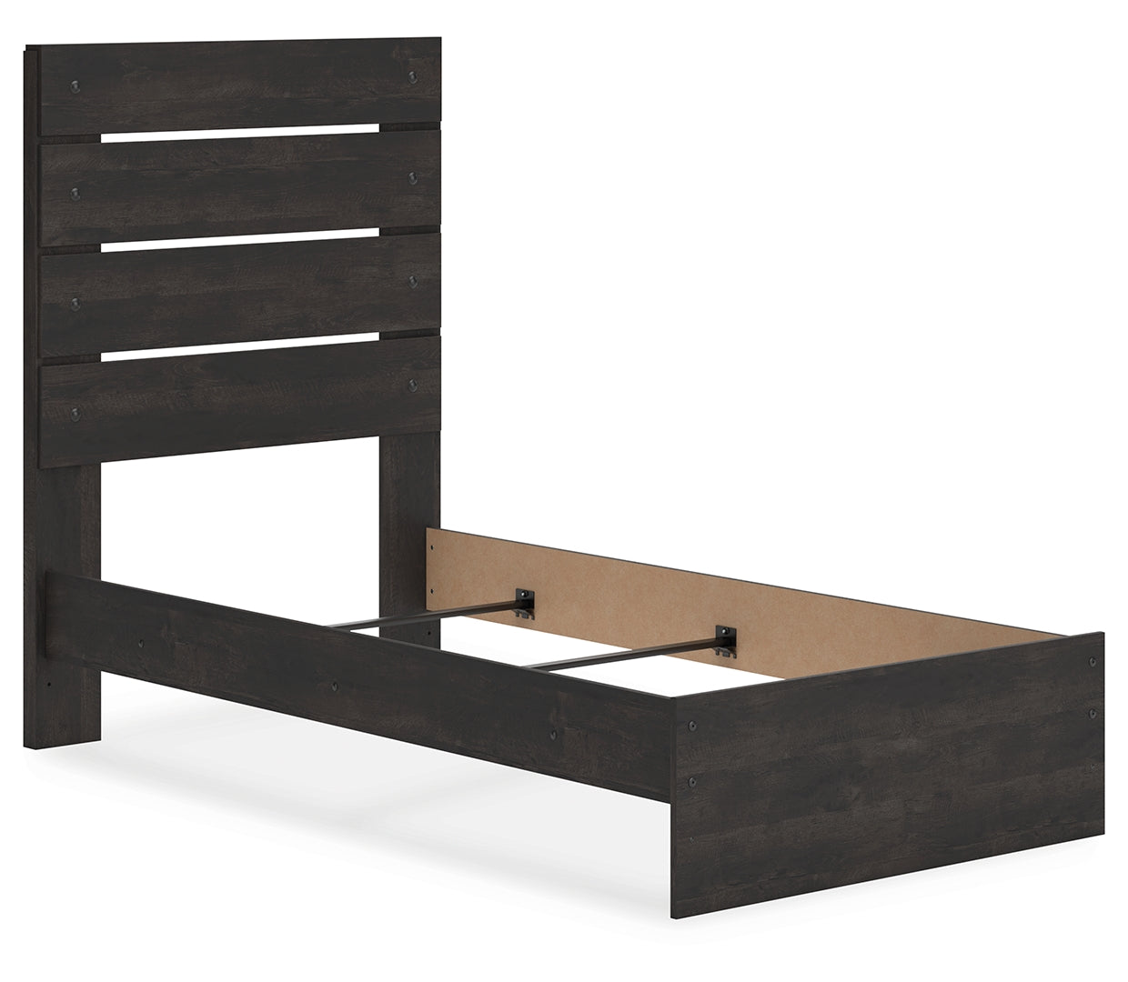 Hollivern Panel Bed with Storage