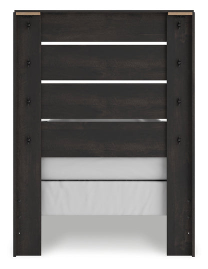 Hollivern Panel Bed with Storage