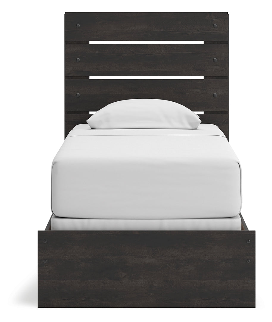 Hollivern Panel Bed with Storage