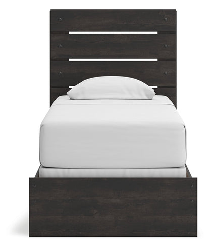 Hollivern Panel Bed with Storage