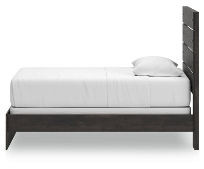 Hollivern Panel Bed with Storage