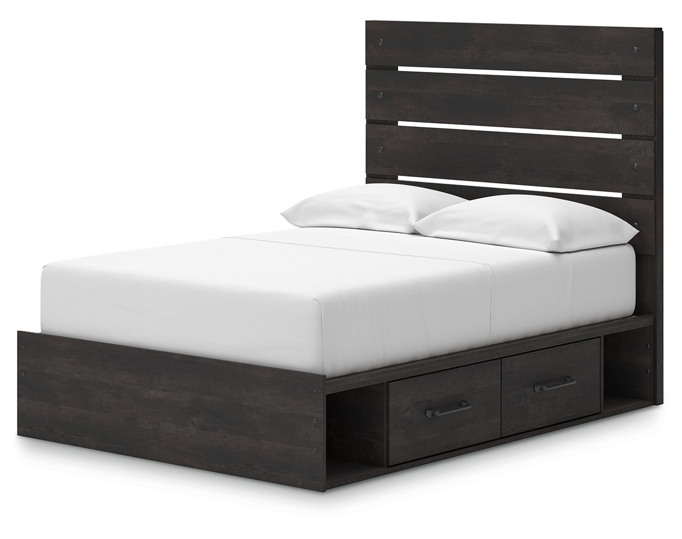 Hollivern Panel Bed with Storage