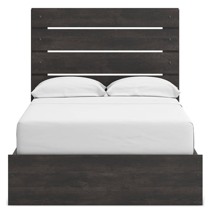 Hollivern Panel Bed with Storage