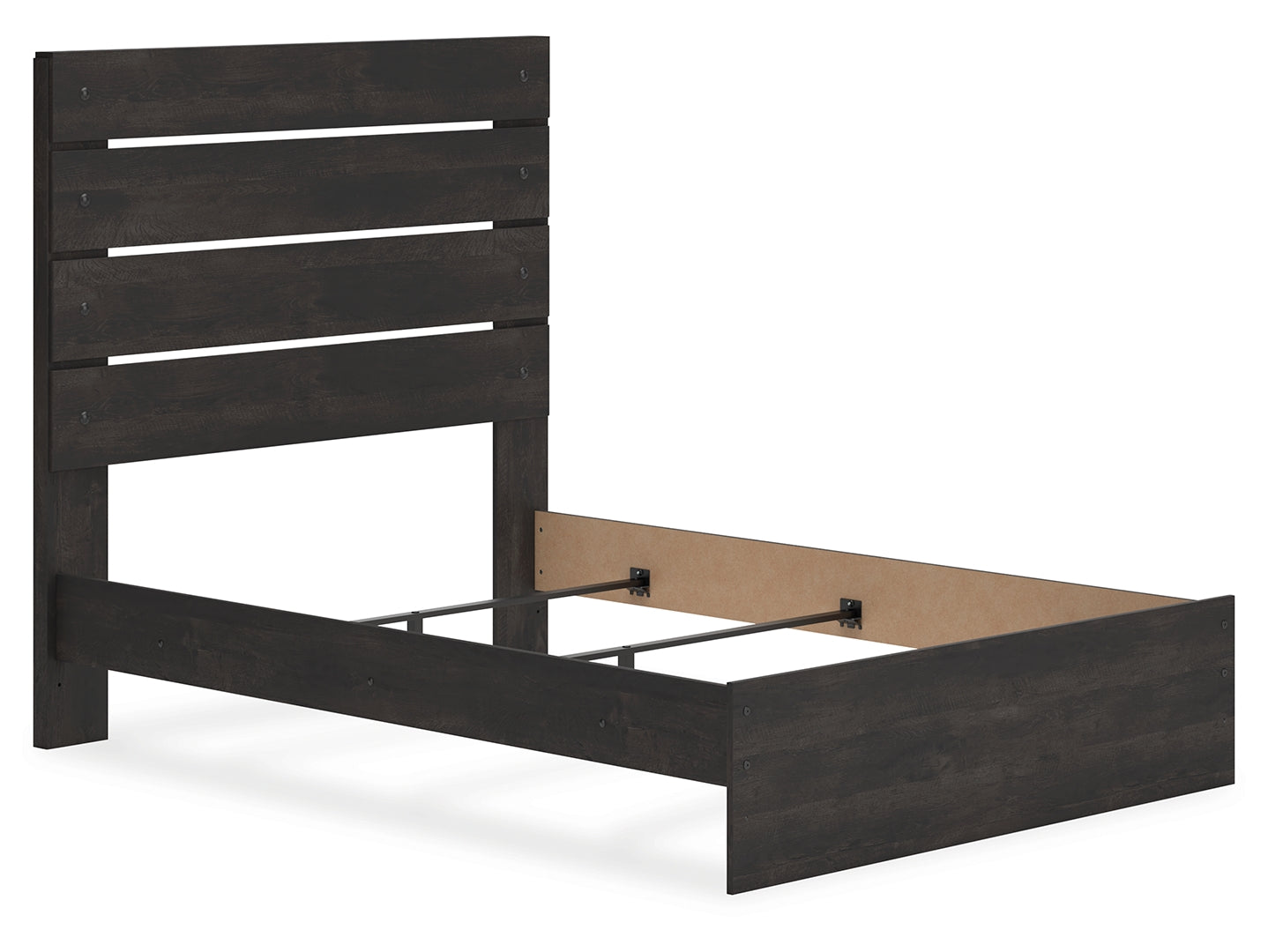 Hollivern Panel Bed with Storage