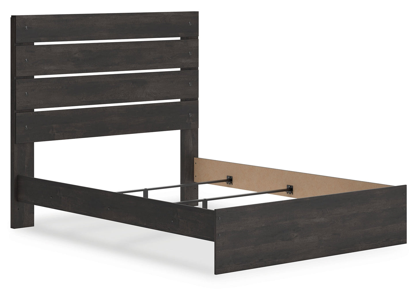 Hollivern Panel Bed with Storage