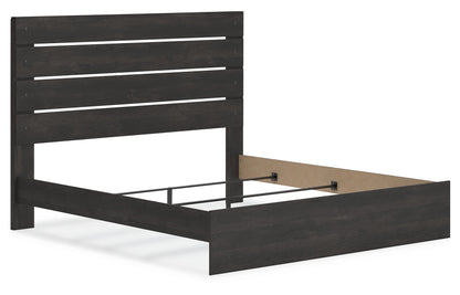 Hollivern Panel Bed with Storage