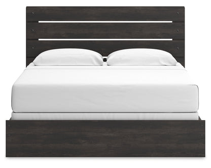 Hollivern Panel Bed with Storage