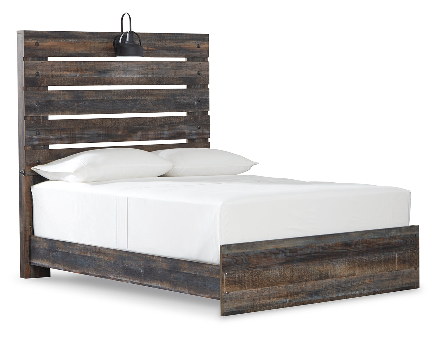 Drystan Full Bookcase Headboard Bed with Dresser