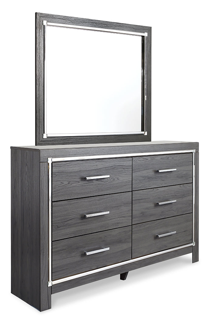 Lodanna Grey Panel Bedroom Set