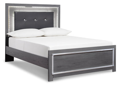 Lodanna Panel Bed with 2 Storage Drawers