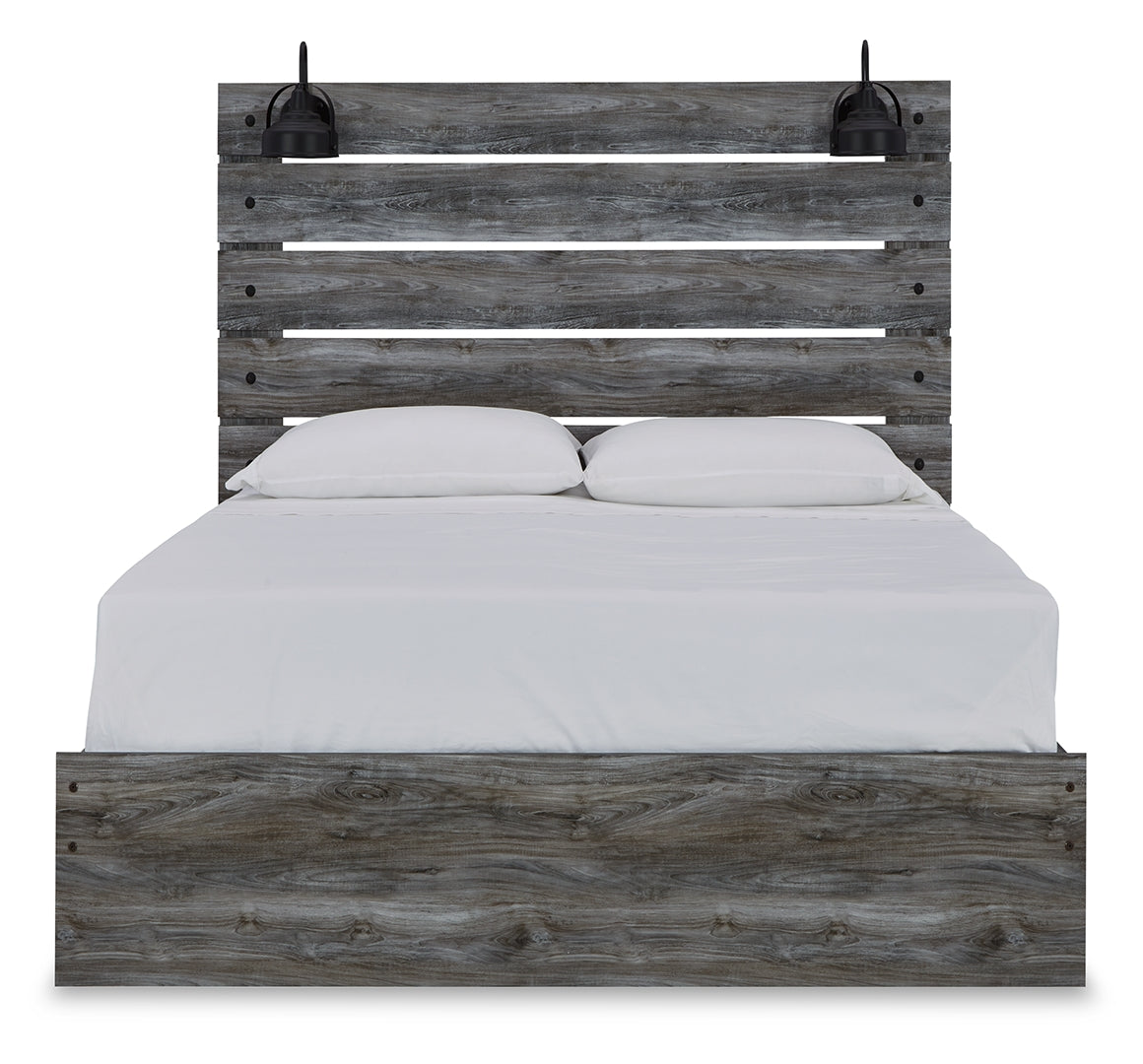 Baystorm Grey Panel Bedroom Set