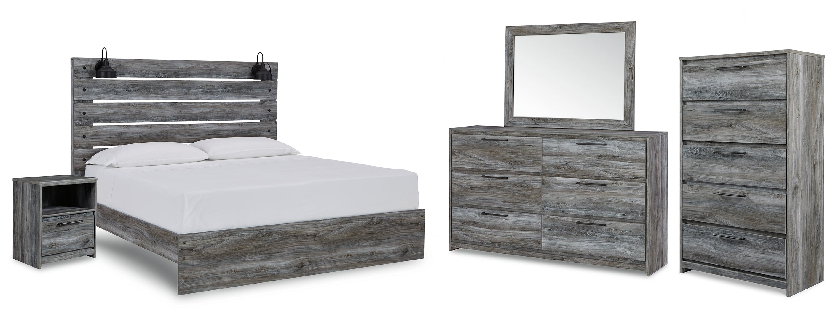 Baystorm Grey Bedroom Set