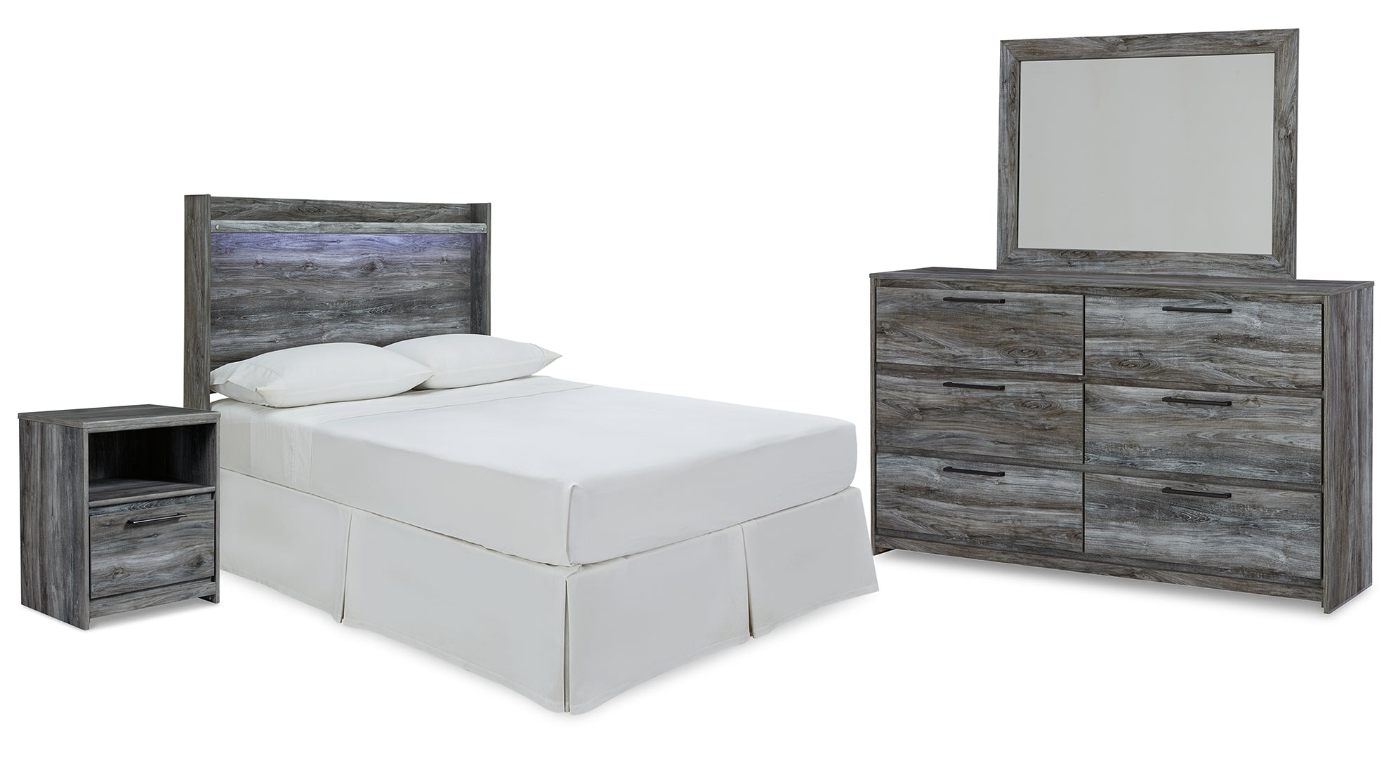 Baystorm Grey Bedroom Set