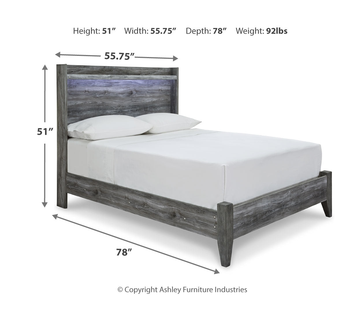 Baystorm Grey Bedroom Set