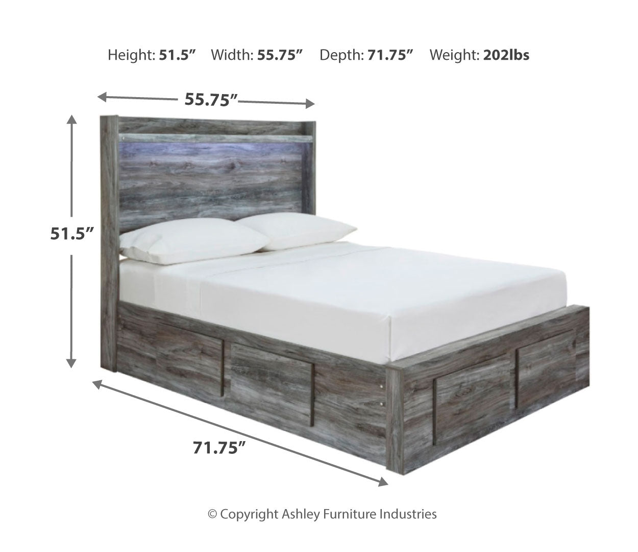 Baystorm Panel Bed