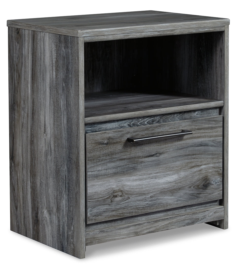 Baystorm Grey Panel Bedroom Set