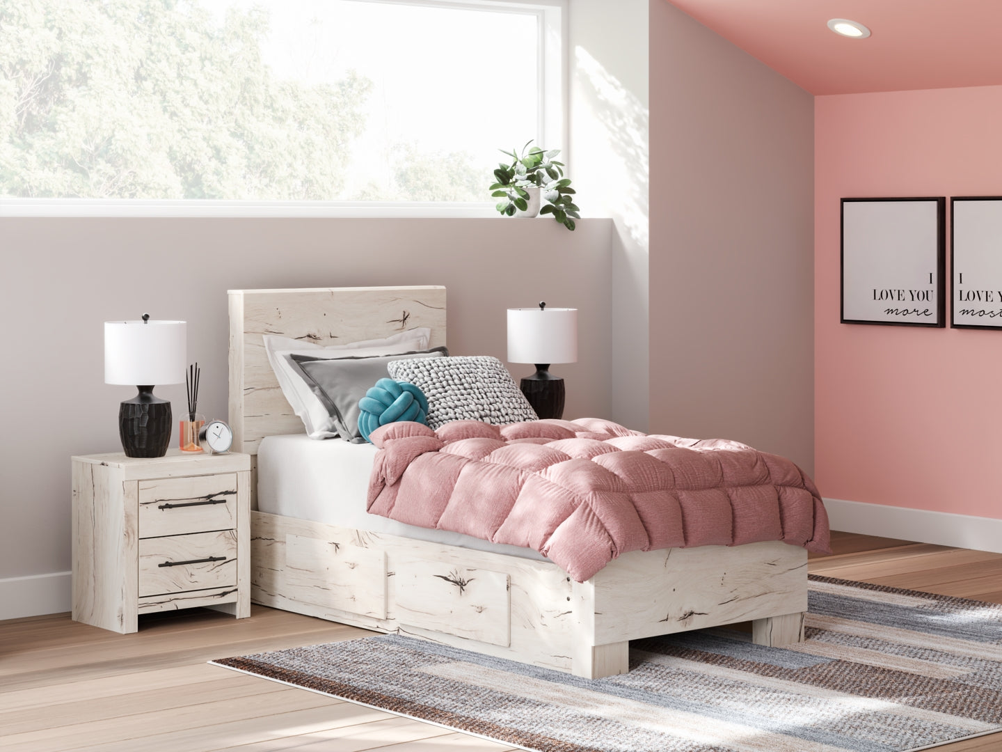 Lawroy Panel Storage Bed