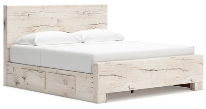 Lawroy King Panel Bed with Storage