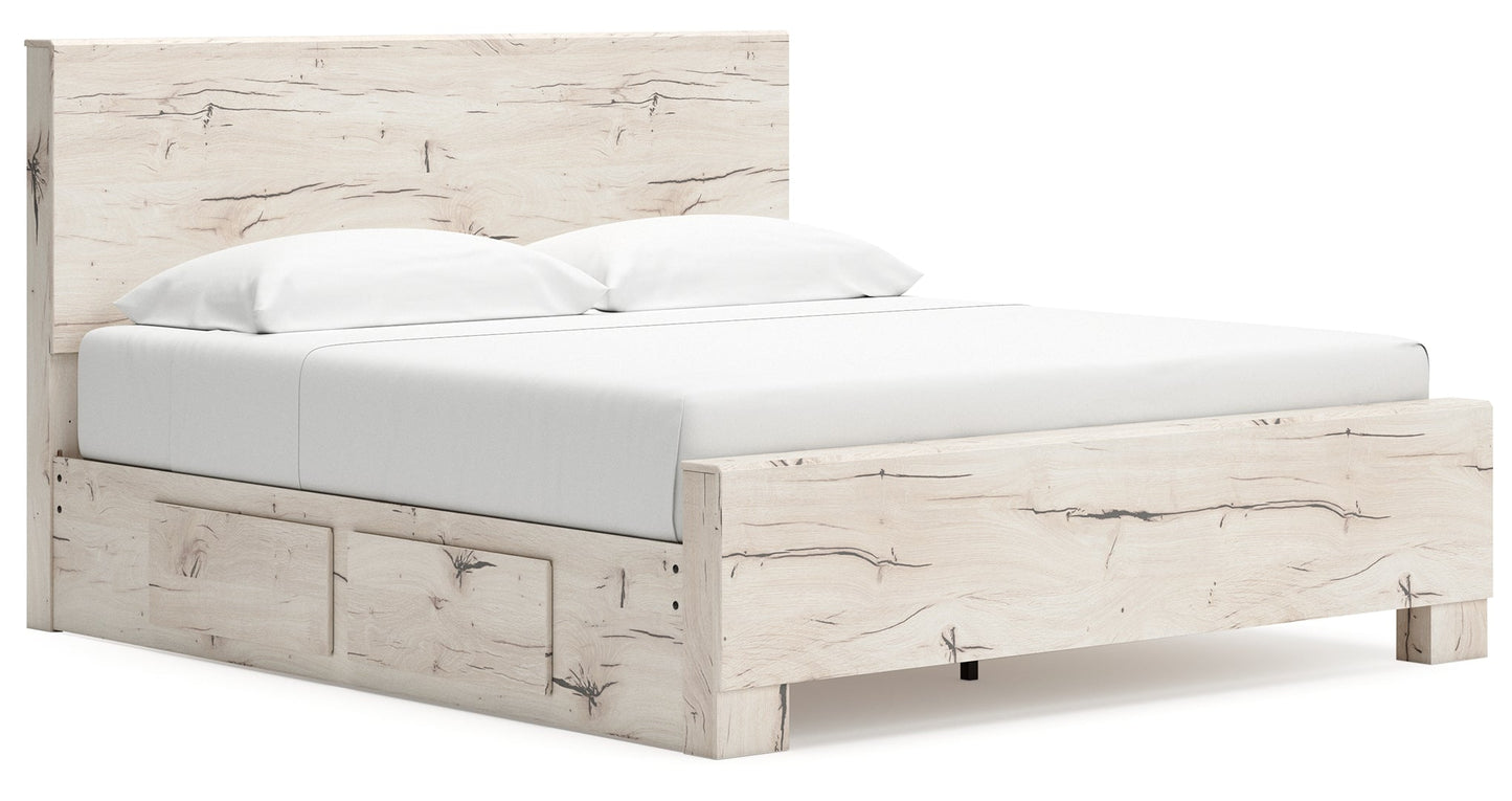 Lawroy King Panel Bed with Storage