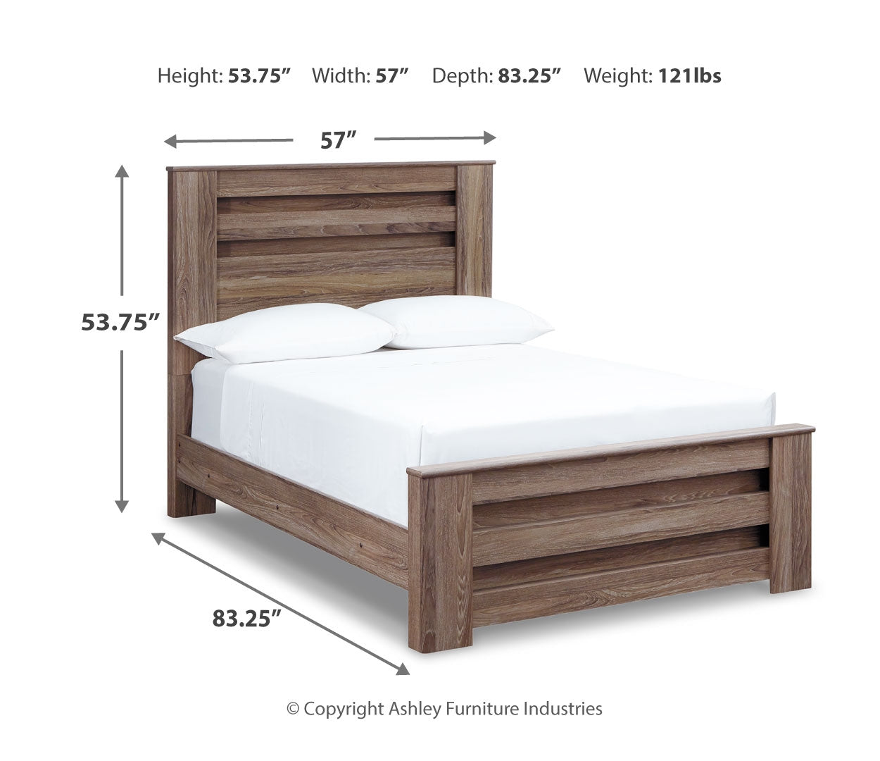 Zelen Panel Bed