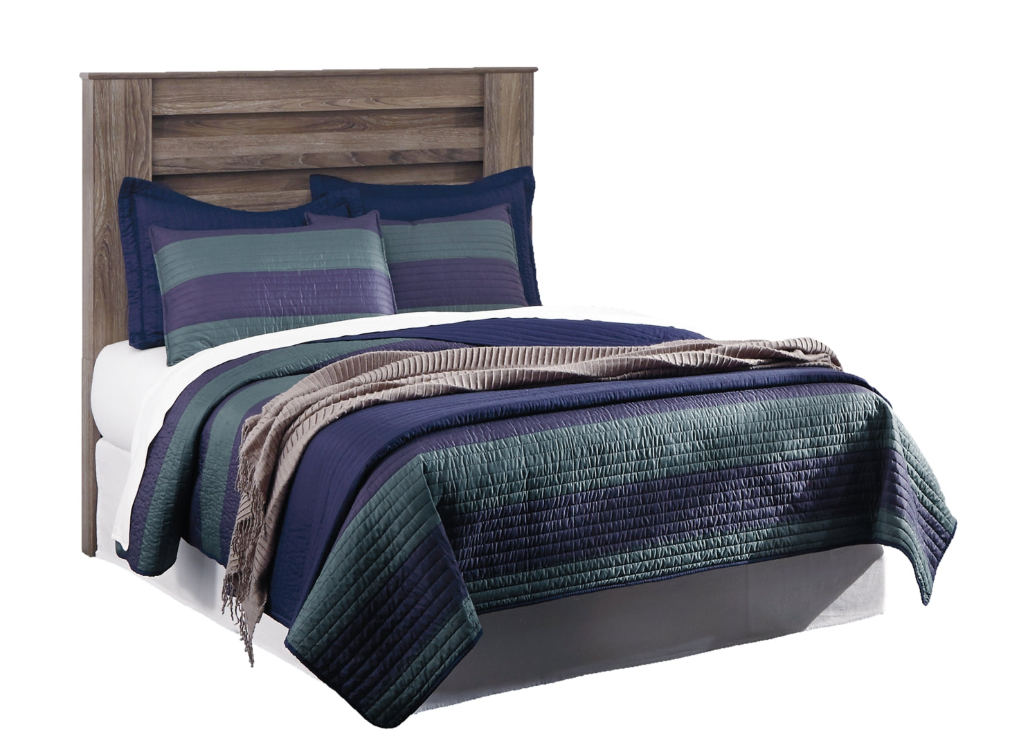 Zelen Brown Panel Bedroom Set