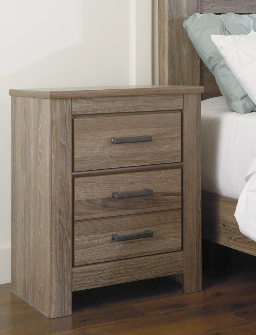 Zelen Brown Panel Bedroom Set