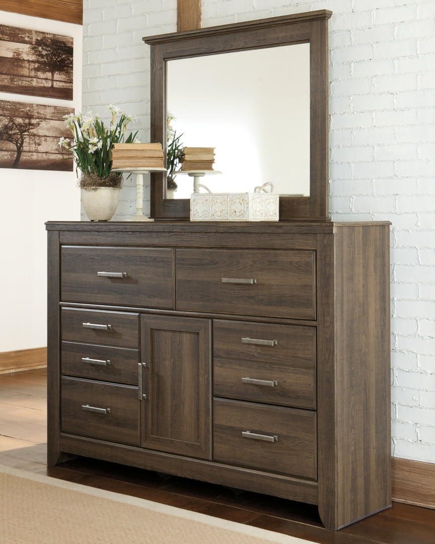 Juararo Brown Panel Headboard Bedroom Set