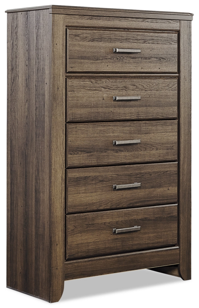 Juararo Brown Panel Headboard Bedroom Set