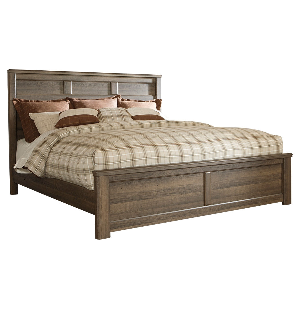 Juararo Brown Panel Bedroom Set