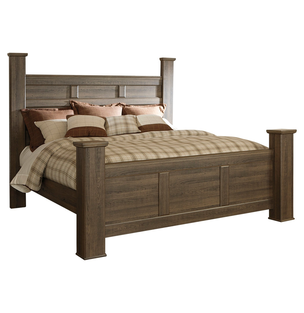 Juararo California King Poster Bed