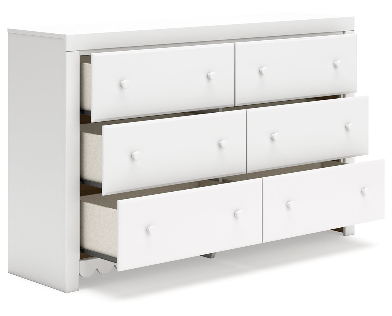 Mollviney Six Drawer Dresser