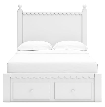 Mollviney Panel Storage Bed