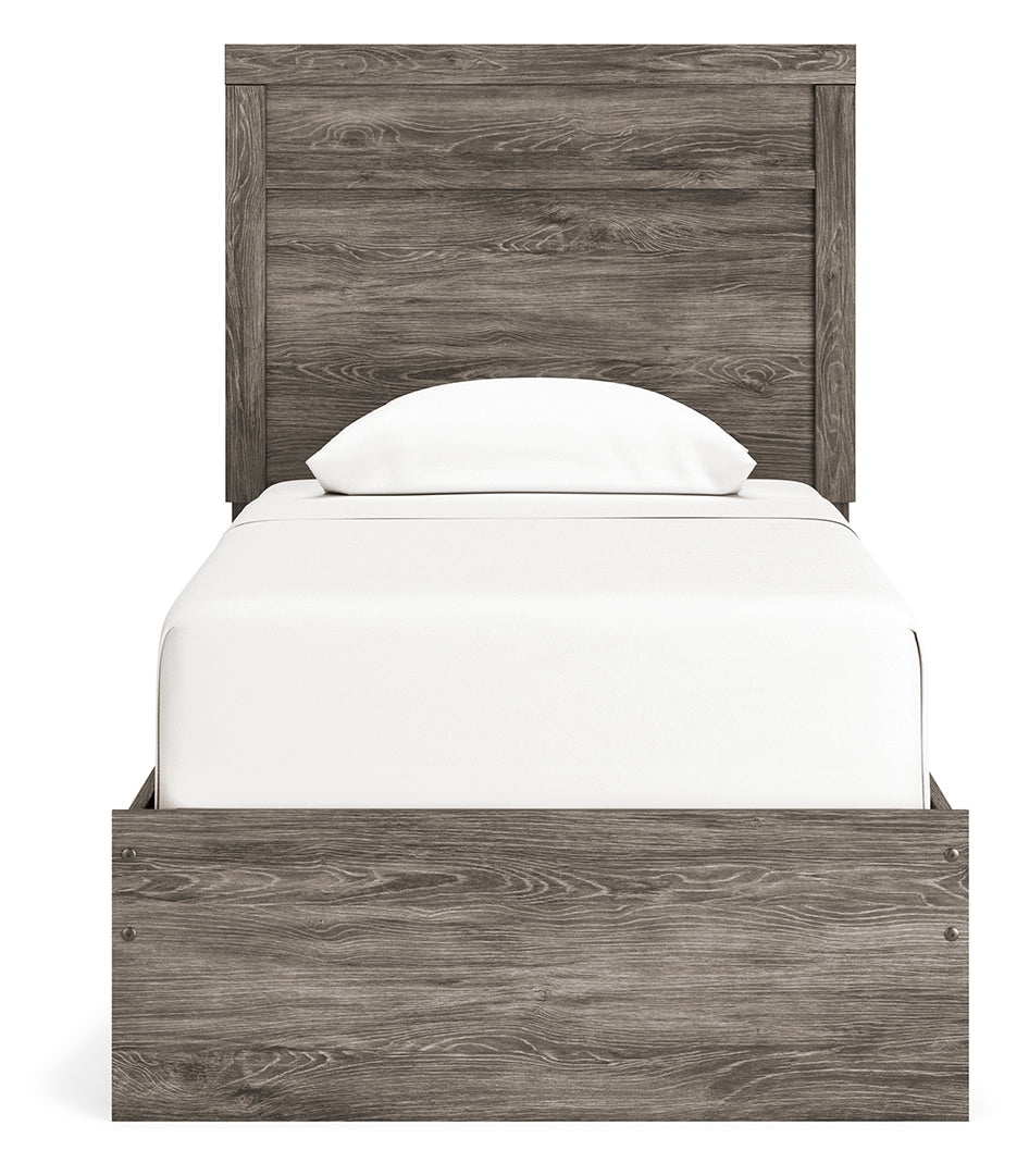 Ralinksi Grey Panel Bedroom Set