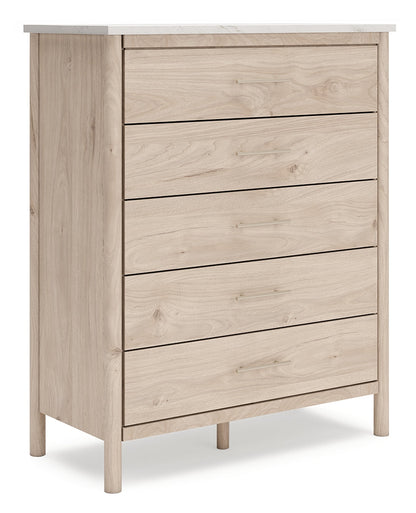 Cadmori Five Drawer Wide Chest