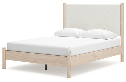 Cadmori Upholstered Panel Bed