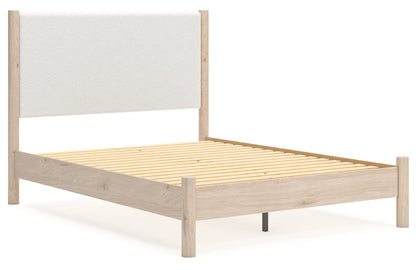 Cadmori Upholstered Panel Bed