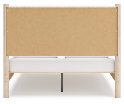 Cadmori Upholstered Panel Bed