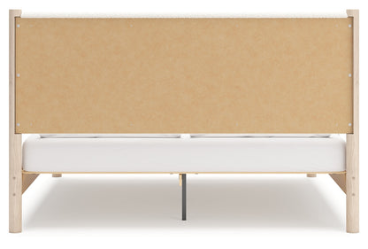 Cadmori Upholstered Panel Bed