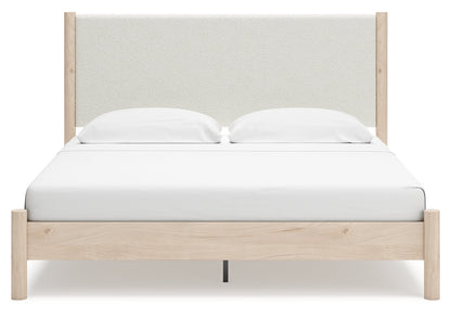 Cadmori Upholstered Panel Bed