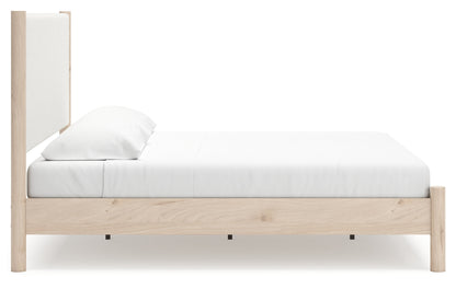 Cadmori Upholstered Panel Bed