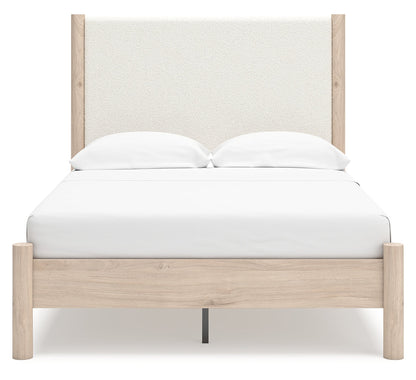 Cadmori Upholstered Panel Bed