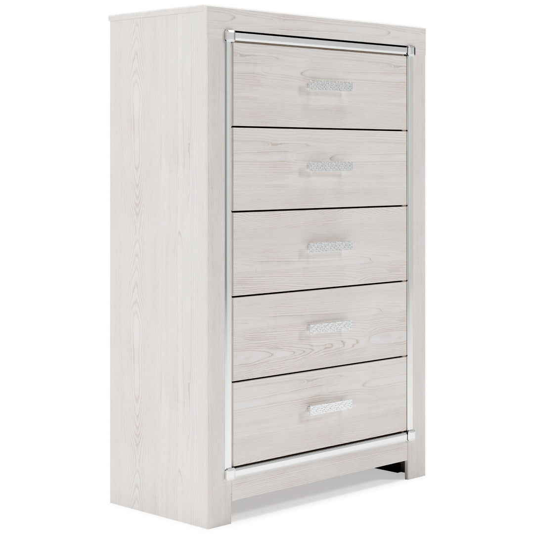 Altyra Panel Bookcase Bedroom Set