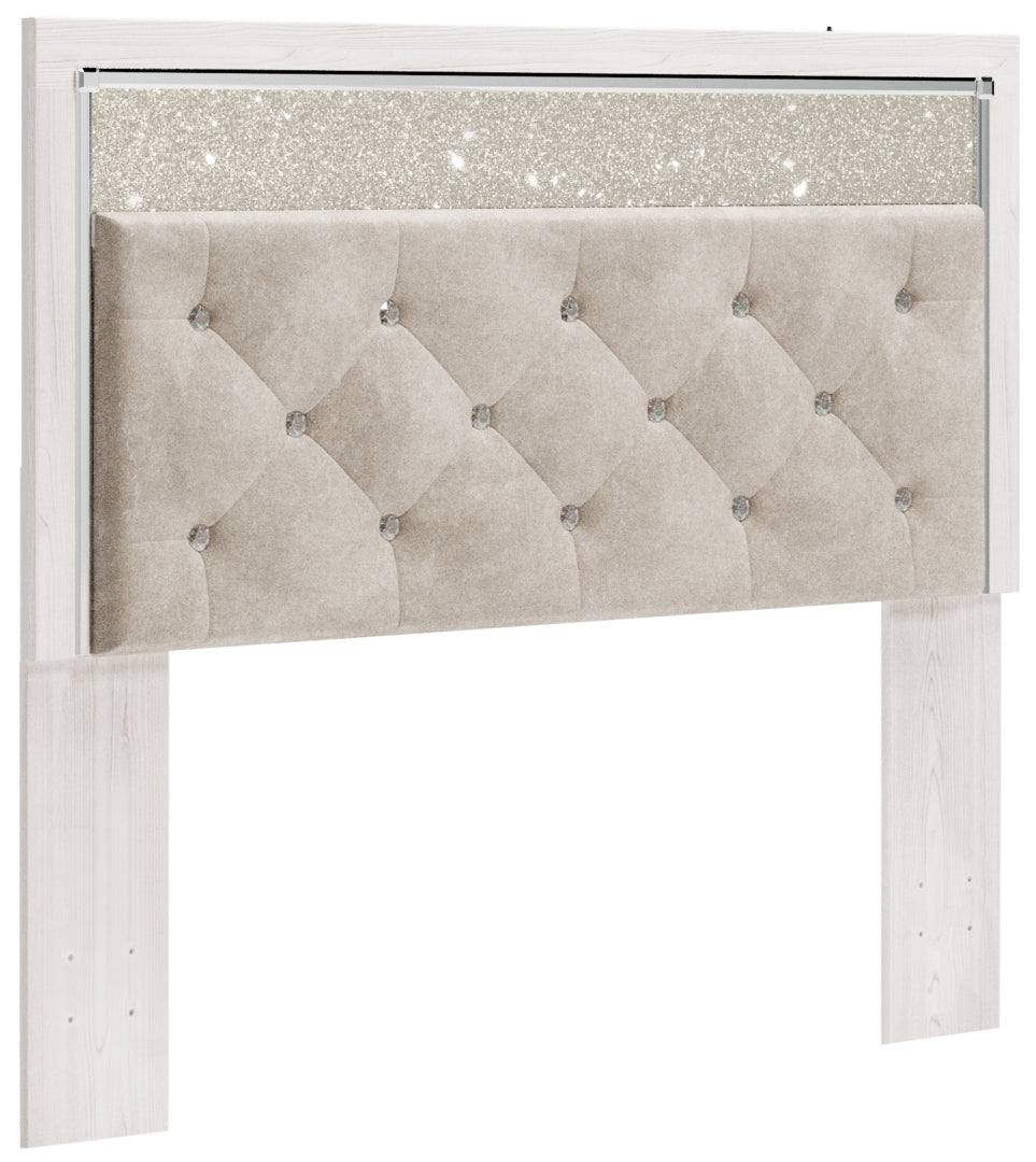 Altyra Panel Headboard Bed with Dresser