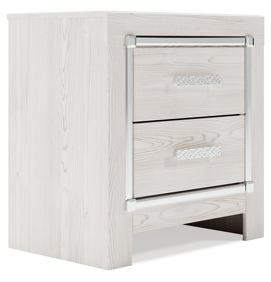 Altyra Two Drawer Night Stand